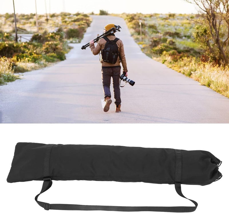 Zopsc Universal Tripod Carrying Case Bag Photography Carrying Case Tripod Bag Studio Light Stand Tripod Monopod Camera Case Carrying Bag with Shoulder Strap (34x20x24cm / 13.4x7.9x9.4in) - Image 2